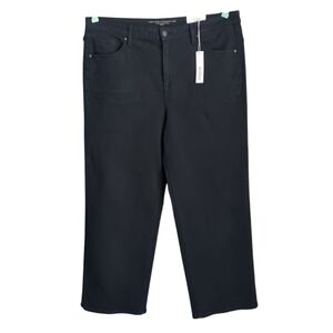 Chico's High Rise Straight Wide Leg Stretch Jean Sz Chico's 3.5/US 18